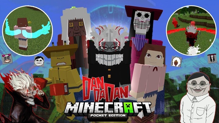 รีวิวแอดออน "ดันดาดันสุดเจ๋ง พลังโครตเฟี้ยว!" ใน Minecraft มือถือ🔥 (DANDADAN) | Minecraft Addon