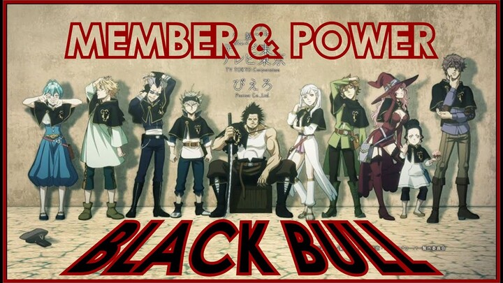 15 Anggota Squad BLACK BULL ||► IM KIRIN