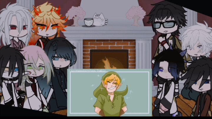 Hashiras bereaksi terhadap 【creepypasta】Ben Toby Ej