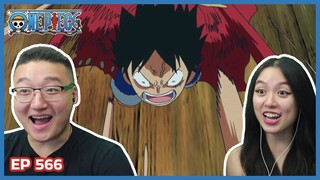 LUFFY DESTROYS HORDY LOL | One Piece Episode 566 Couples Reaction & Discussion