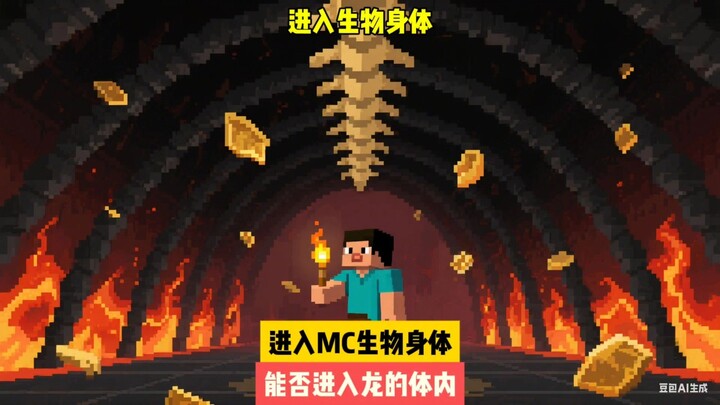 Đi vào cơ thể sinh vật: Đột nhập vào cơ thể các mob trong Minecraft, liệu có thể vào được bên trong 