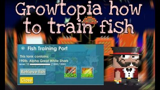 Growtopia How to Train The Fish (Tutorial)