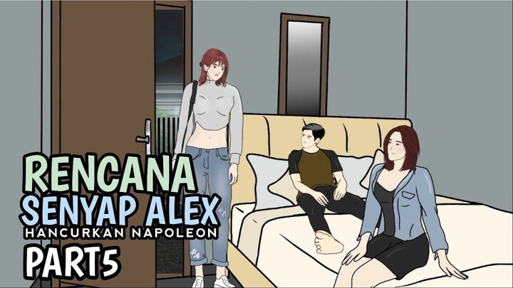 HANCURNYA SEORANG JEK  RENCANA SENYAP ALEX PART5  FILM ANIMASI DRAMA ANIMASI