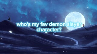 my fav demon slayer character 😍