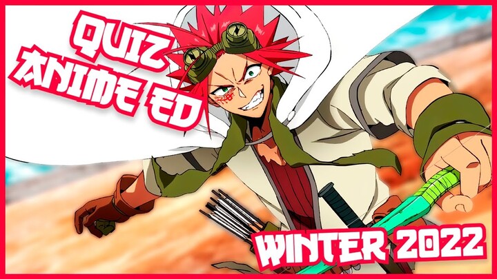 Quiz 25 Anime Ending [Winter 2022]