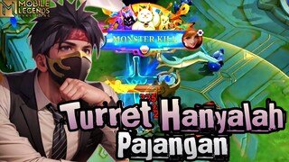 Pov: Lawan Kabur Ke Dalam Turret Tetap Dimasukin !!🥶🥶