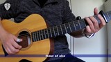 Ikaw at Ako (Johnoy Danao) Guitar Plucking with Lyrics