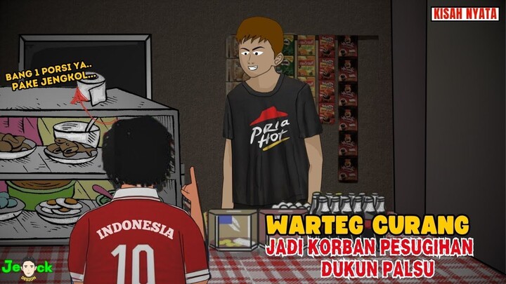 WARTEG CURANG JADI KORBAN PESUGIHAN DUKUN PALSU   SINETRON AZAB