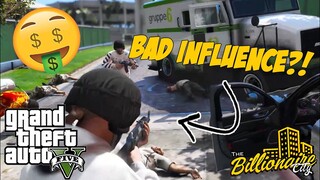 OPLAN TURUAN MAGING KRIMINAL ANG BAGONG MIYEMBRO NG BILLIONAIRE GANG | GTA 5 RP