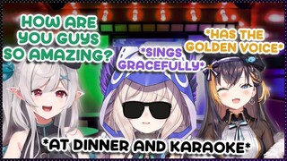 Pomu Went to Dinner and Karaoke with Petra and Enna when in Japan [Nijisanji EN Vtuber Clip]