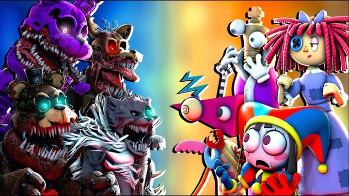 FNaF Twisted vs The Amazing Digital Circus