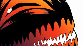 The villain dies because he talks too much
