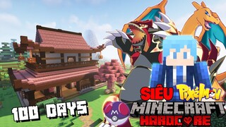 MÌNH SINH TỒN 100 NGÀY TRONG MINECRAFT SIÊU PIXELMON !!