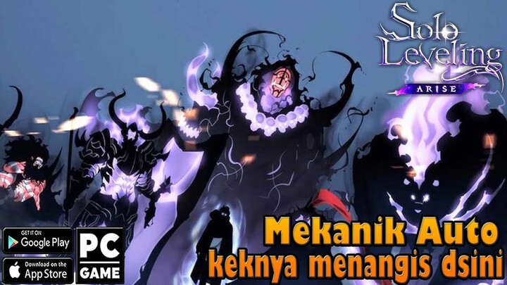 Mekanik Auto + Gak Gacha keknya menangis lawan ginian bayangan2 kampret ini | Solo Leveling Arise