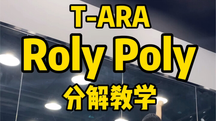 T-ARA复古舞Roly Poly镜面分解