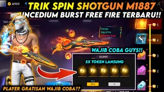TRIK HOKI SPIN SHOTGUN 2 TERBARU‼️TRIK SPIN TOKEN TOWER SG 2 M1887 INCENDIUM BURST TERBARU!!