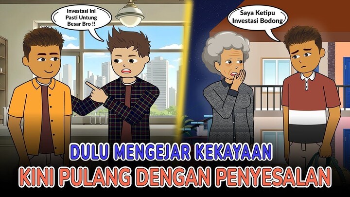 Kena Tipu Investasi Bodong! Anak Ini Pulang Kampung Harta Orang Tua Lenyap