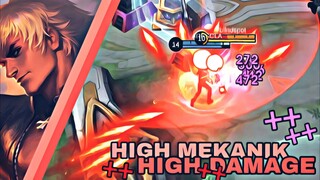 GUSION HIGH MEKANIK COMBO DIJAMIN MATI DAMAGE DILUAR NALAR