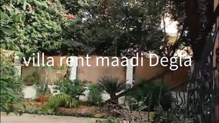 villa rent maadi Degla Cairo Egypt Prime location furnished semi-furnished