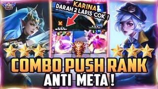 COMBO PUSH RANK ANTI META ! MAGIC CHESS MOBILE LEGENDS TERBARU