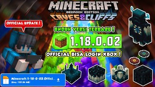 AKHIRNYA RILIS!🤩 MCPE VERSI 1.18.0.02 OFFICIAL TERBARU | NEW BIOME & NEW CAVES & CLIFFS PART II