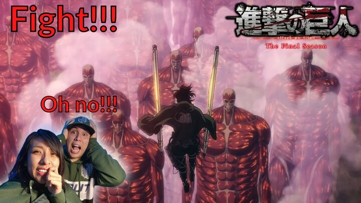 ATTACK ON TITAN Season 4 Part 3 Official Trailer Reaction | THE END IS HERE! | 1st Time Reactor