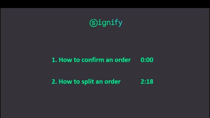 How to confirm a Purchase Order Supply Chain Management