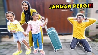 PRANK KITA KABUR DARI RUMAH INI!! TINGGALIN PAPI SENDIRIAN!!