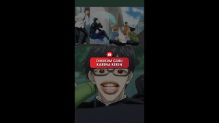 AKIBAT TERLALU KEREN, SELALU DIHUKUM SAMA GURU - ALUR CERITA ANIME SAKAMOTO DESU GA #Shorts