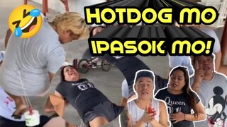 HOTDOG CHALLENGE|IPASOK MO ANG HOTDOG MO| @MIA KALOKA @Trip ni WAET