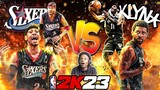THE BEST HANDLES ON NBA 2K23 NEXT GEN!! KYRIE IRVING VS ALLEN IVERSON