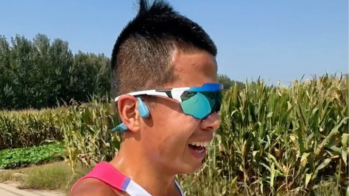 ركضت 21 كيلومترًا من بيت حماتي إلى المنزل في 75 دقيقة!