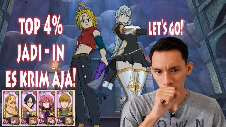 Top 4% Final Boss Meliodas Elizabeth Tanpa Derieri - Seven Deadly Sins Grand Cross Indonesia