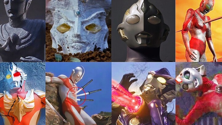 6 Ultramen were seriously injured by monsters, and Zero died on the spot. Their endings were more mi