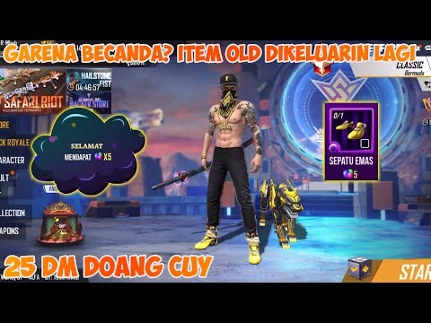 GARENA BERCANDA? ITEM OLD LEADER ETERNAL DIKELUARIN !!