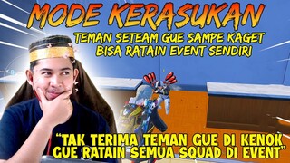 MODE KERASUKAN!!! RATAIN SEMUA SQUAD YANG TURUN DI EVENT SENDIRI!!! | PUBG Mobile