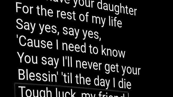 Can I have your daughter