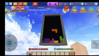 TETRIS, BUT IN SKYBLOCK 😱 -BLOCKMAN GO SKYBLOCK