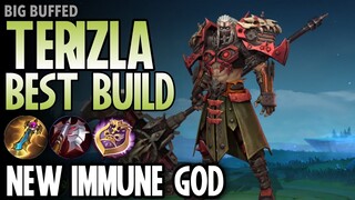 Terizla Buff is Here!! Terizla Best Build in 2022 | Top 1 Global Terizla Build - MLBB