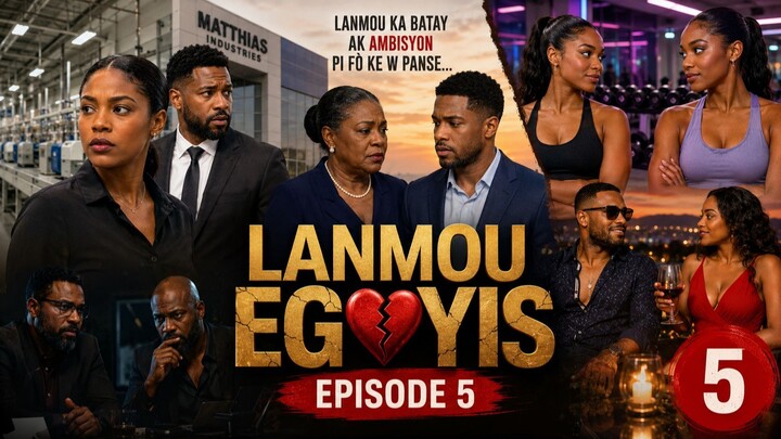 LANMOU EGOYIS | EPISODE 5 | Lanmou, Secrè ak Trayizon Pral Chanje Tout Bagay