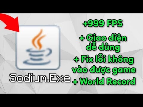 Mod Sodium mới Giảm Lag cho Minecraft Speedrun ( trả lời 1 số câu hỏi về mod giảm lag )