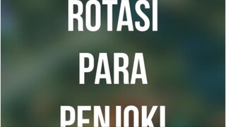 Rotasi para penjoki #MLBB