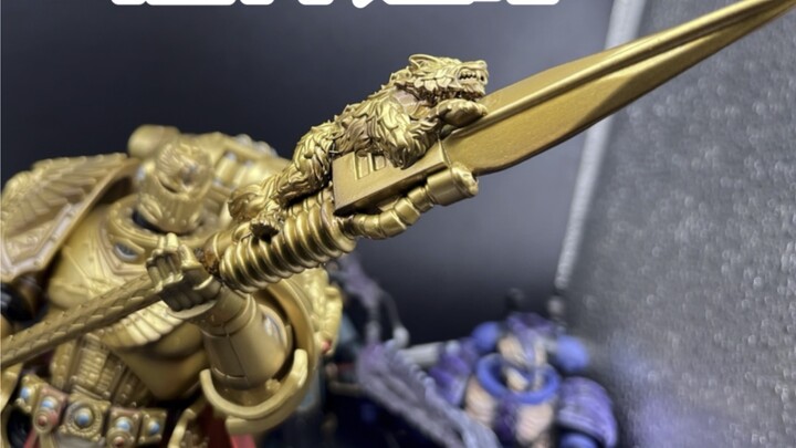 In Warhammer 40k, the Spear of Dionysus of the Wolf King was obtained by Dorn, the plot was reversed