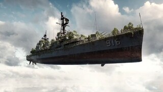 军舰忽然漂浮到空中，10多天后食物告尽，船上的人同类相食【科幻Fans】《人间、空间、时间和人》