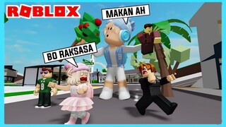 Aku Menjadi Raksasa Dan Makan Adiku Di Roblox Brookhaven ft @Shasyaalala