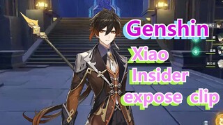 Genshin Xiao Insider expose clip