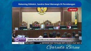 Sandra Dewi Menangis di persidangan  karena Rekening dI Blokir