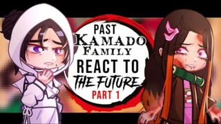 ☀️Past Kamado Family react to NEZUKO☀️__ FUTURE__ part 1__  Read Desc __
