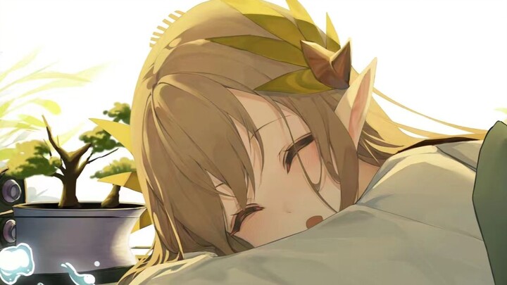 [Arknights. Animasi Muir Seth] Aku suka tidur siang!!!