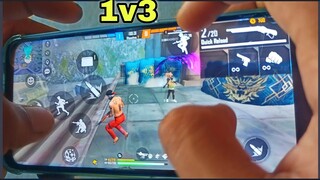 Realme narzo 20pro free fire gameplay test 4 finger claw handcam m1887 onetap headshot 90HZ display